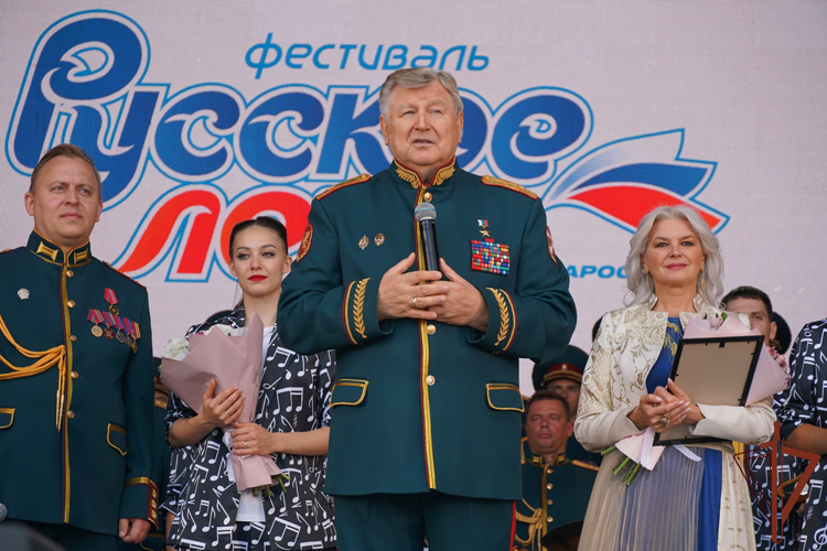 Академический ансамбль Росгвардии поздравил ульяновцев с Днем города