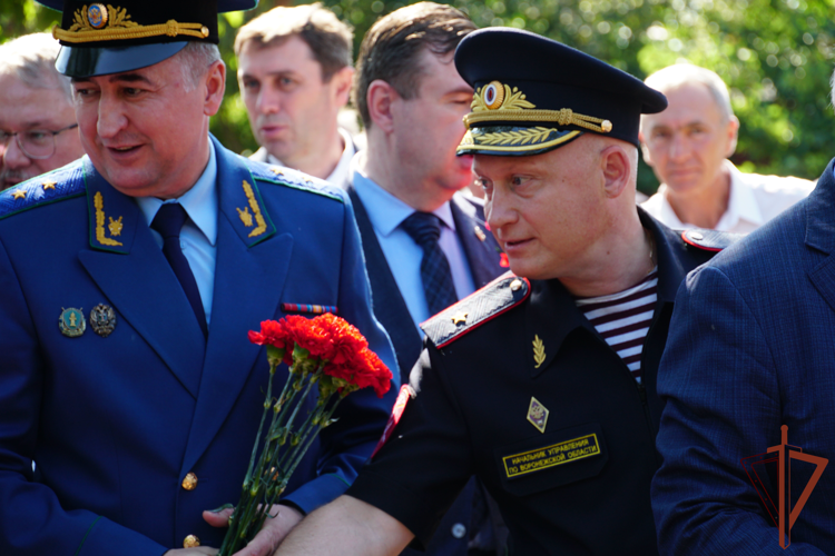 Воронежские росгвардейцы почтили память воинов, погибших в Первой мировой войне
