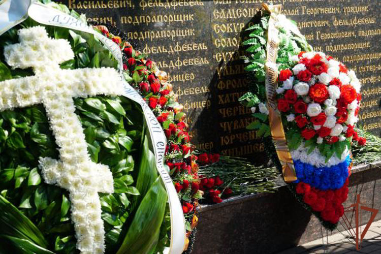 Воронежские росгвардейцы почтили память воинов, погибших в Первой мировой войне