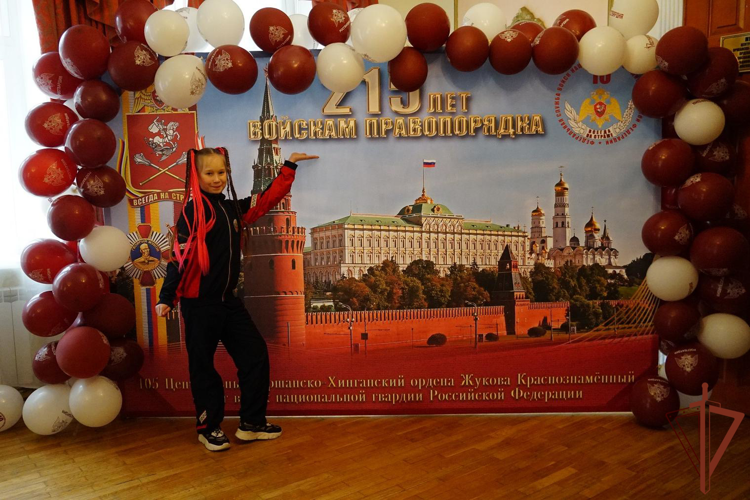 В Центральном округе Росгвардии провели детский праздник