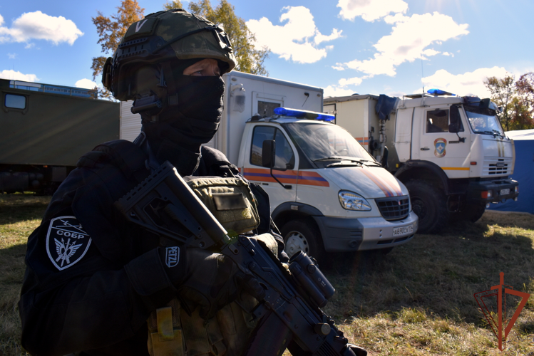 Уральский округ Росгвардии принял участие во всероссийской штабной тренировке по гражданской обороне