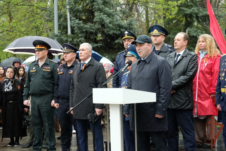 Представители Росгвардии в Дагестане стали участниками акции «Вахта памяти»