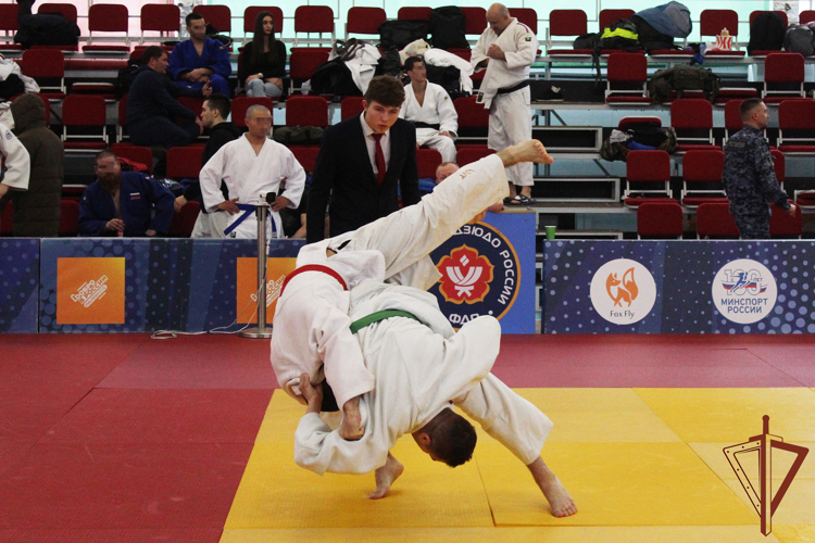Чемпионат Южного округа Росгвардии по дзюдо завершился на Кубани
