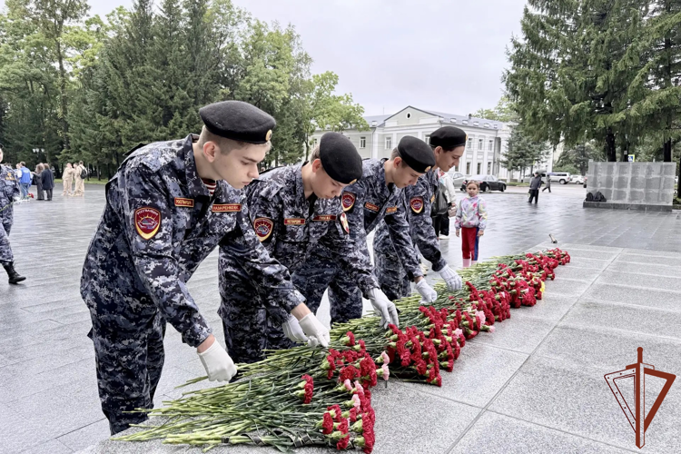 Росгвардейцы на Дальнем Востоке приняли участие в мероприятиях ко дню окончания Второй мировой войны