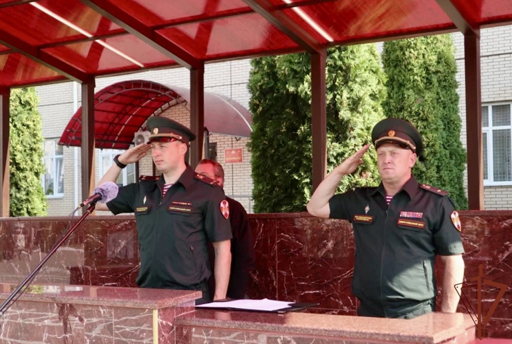 Новобранцы Росгвардии торжественно приняли Присягу в Пятигорске