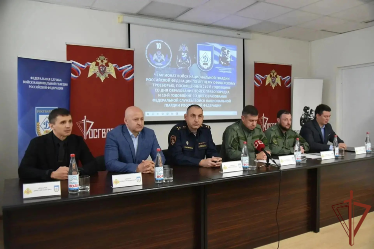 В Удмуртии в преддверии чемпионата Росгвардии по летнему офицерскому троеборью состоялся брифинг (видео)