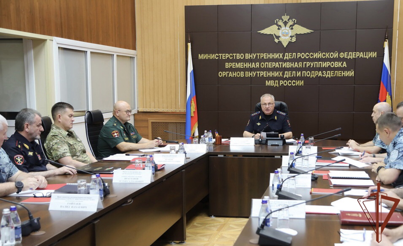 Командующий ОГВ(с) принял участие в подведении итогов деятельности ВОГОиП МВД России на Северном Кавказе за I полугодие 2026 года