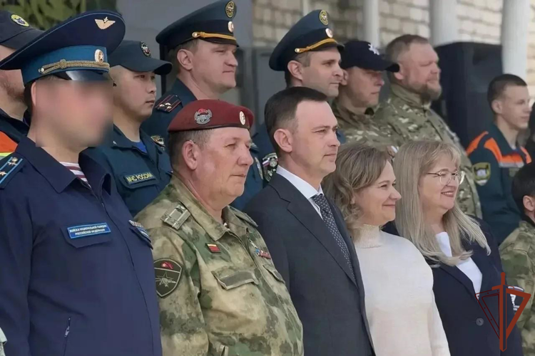 В Саратовской области росгвардейцы дали старт «Зарнице 2.0», приуроченной к юбилею ведомства