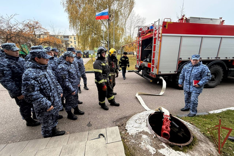 В Центральном округе Росгвардии проходит подготовка к пожароопасному периоду