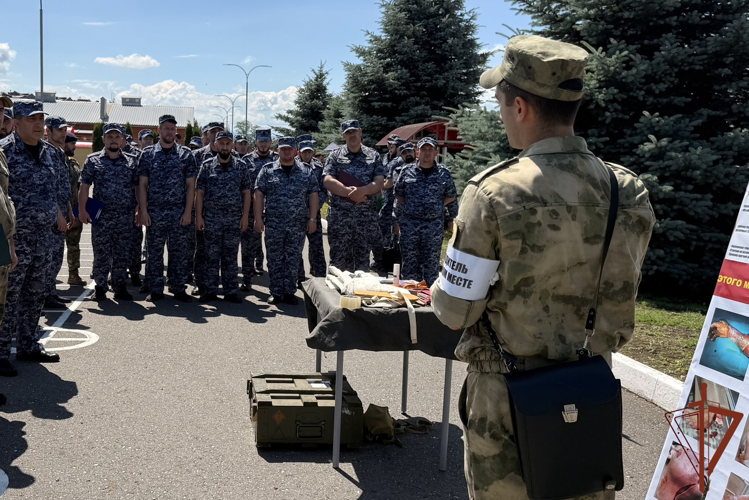 Летний период подготовки проходит в Северо-Кавказском округе Росгвардии