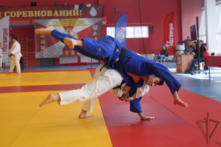 Завершился чемпионат Центрального округа Росгвардии по дзюдо