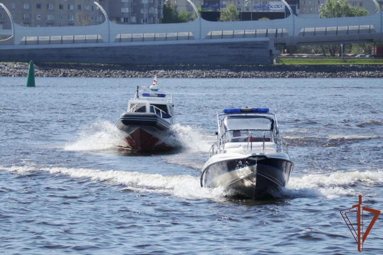 В Санкт-Петербурге спрыгнувшего в Неву мужчину спасли росгвардейцы
