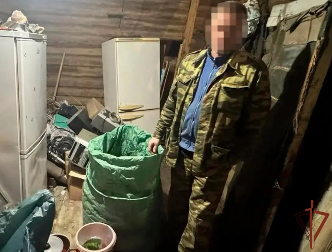 При поддержке спецназа Росгвардии задержан подозреваемый за незаконный оборот наркотиков в Рязанской области