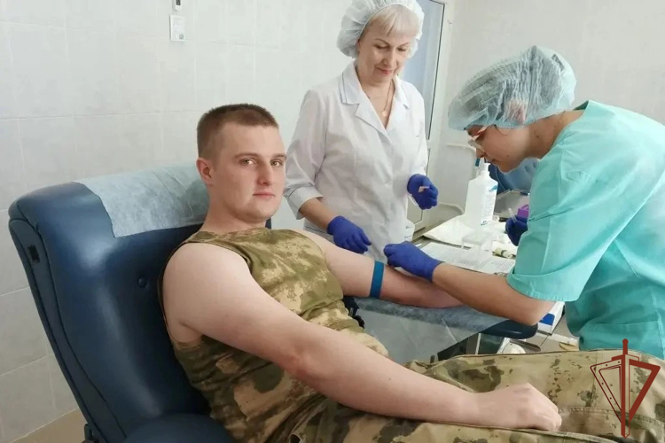 Военнослужащие Саровского соединения Росгвардии приняли участие в акции «От сердца к сердцу»
