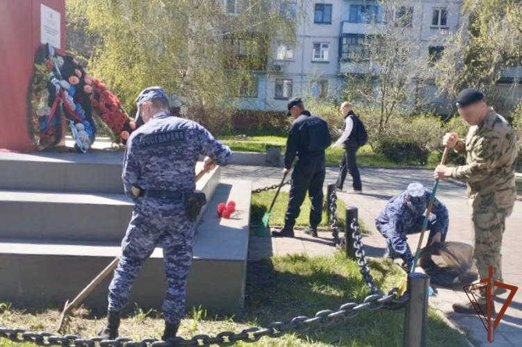 Росгвардейцы в Сибири присоединились к ведомственной акции «На страже памяти»