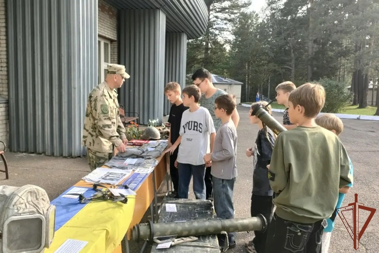 В Сибири завершилась всероссийская акция «Каникулы с Росгвардией»