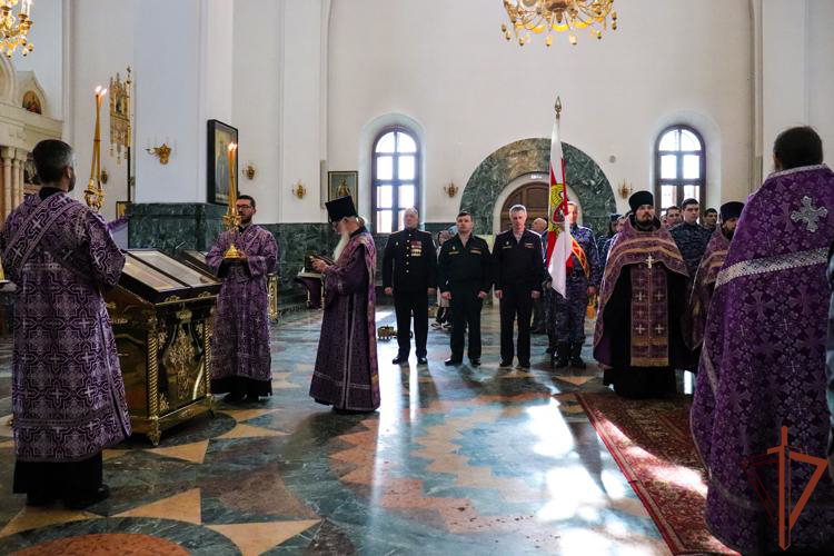 Торжественное богослужение в честь юбилея Росгвардии прошло в Марий Эл