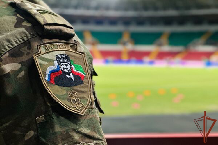 Росгвардия обеспечила правопорядок на футбольном матче РПЛ в Грозном