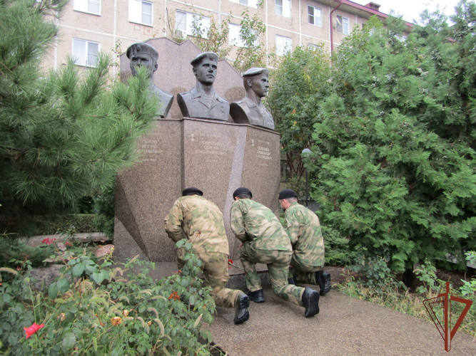 Посвященные Дню ОМОН мероприятия прошли в Северо-Кавказском округе Росгвардии