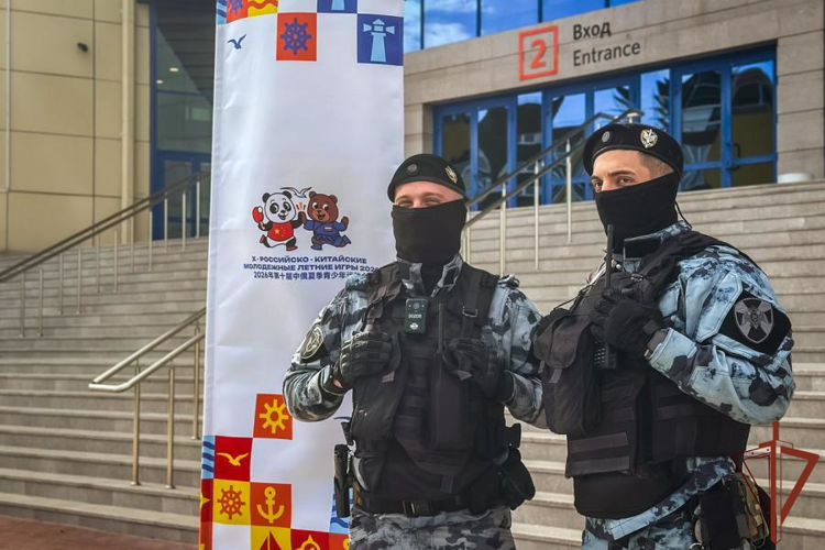 Росгвардейцы обеспечили безопасность X Российско-Китайских молодежных летних игр в Калининградской области
