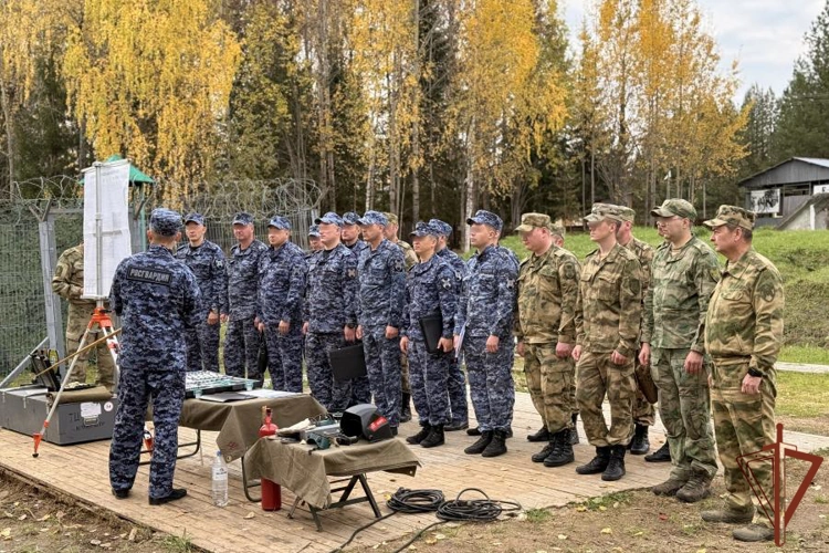 В Сыктывкаре состоялся учебно-методический сбор начальников службы артиллерийского вооружения Северо-Западного округа Росгвардии