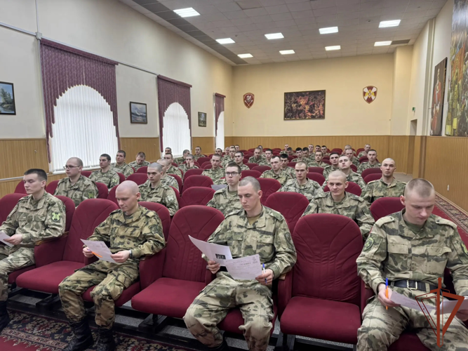«Диктант Победы» написали росгвардейцы в Центральной России (видео)