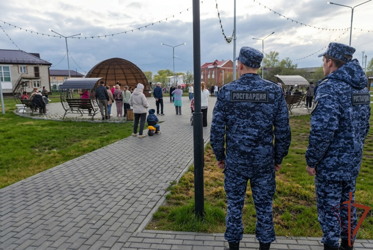 На Урале Росгвардия обеспечила безопасность Дня Весны и Труда