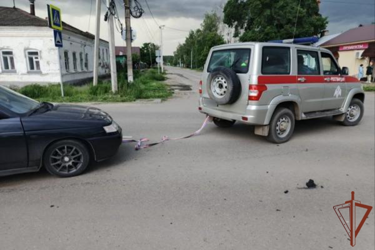 Росгвардейцы оказали помощь на месте ДТП в Тамбовской области