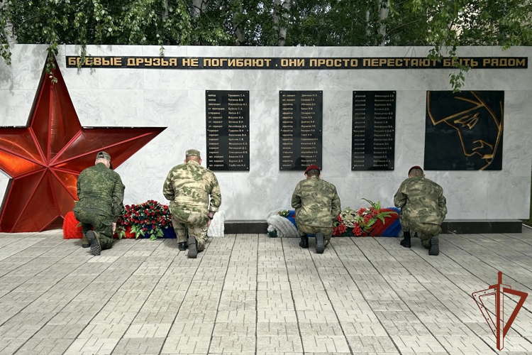 35-ю годовщину со дня образования отметила воинская часть оперативного назначения Росгвардии в Ангарске