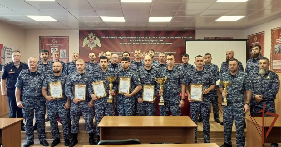 Подведены итоги окружного этапа конкурса профессионального мастерства сотрудников вневедомственной охраны Росгвардии