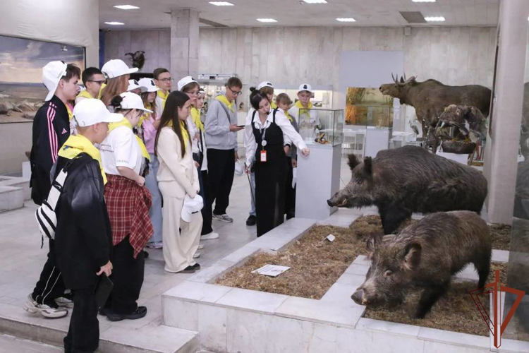 Дети росгвардейцев из Курской области побывали в Калининграде