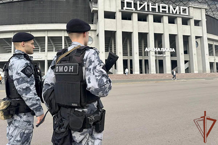 Росгвардия обеспечила безопасность баскетбольных матчей в Москве