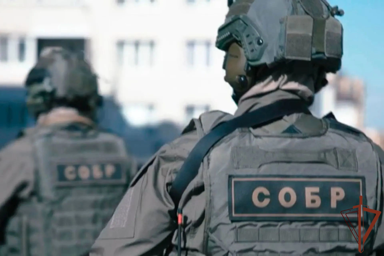 При поддержке спецназа Росгвардии задержан подозреваемый за незаконный оборот наркотиков в Рязанской области