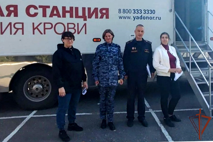 Росгвардия поддержала донорское движение на Южном Урале