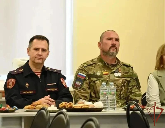 Росгвардейцы продолжают проводить патриотические мероприятия в регионах Центральной России
