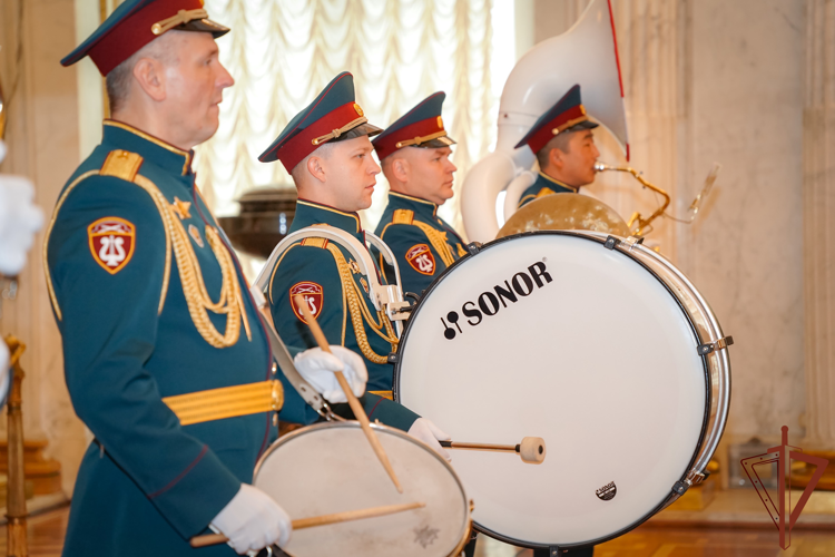 Военный оркестр Северо-Западного округа Росгвардии выступил на мероприятии XII Санкт-Петербургского международного форума объединенных культур