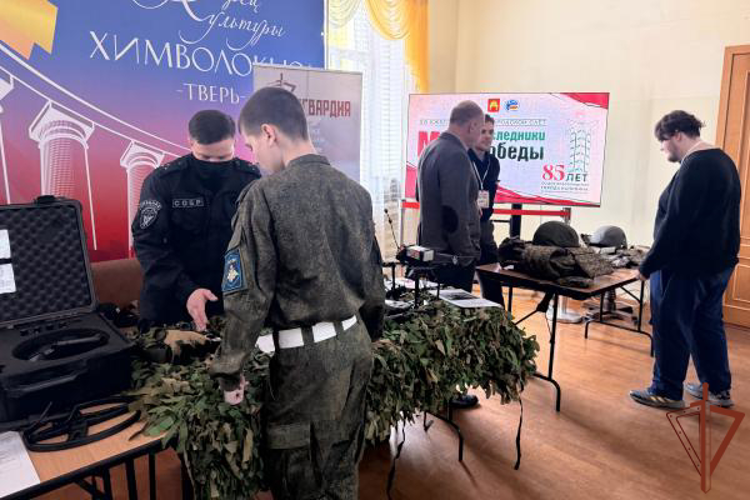 Росгвардейцы приняли участие в слете «Мы — наследники Победы» в Твери
