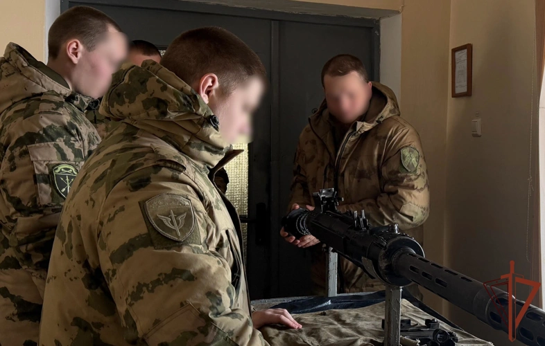В Смоленской области завершились сборы наводчиков БТР Центрального округа Росгвардии