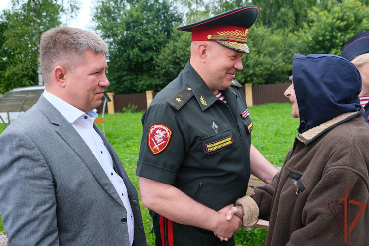 Росгвардейцы исполнили просьбу 103-летнего ветерана Великой Отечественной войны