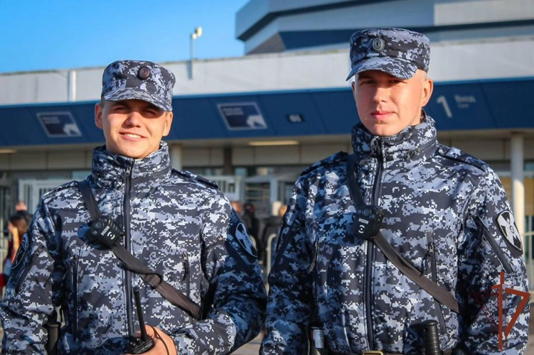 Росгвардейцы обеспечили безопасность матча РПЛ по футболу в Калининграде