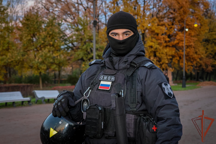 Безопасность матча КХЛ в Санкт-Петербурге обеспечили росгвардейцы