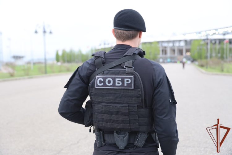 Росгвардейцы обеспечили безопасность матча РПЛ в Грозном