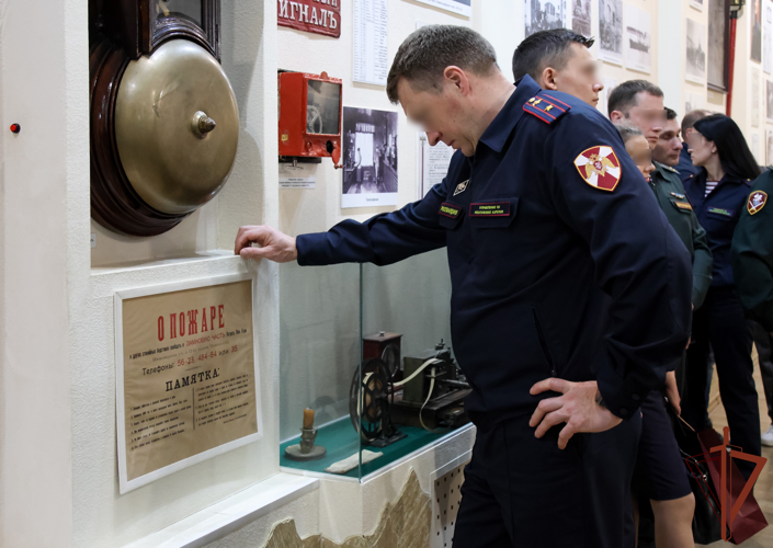 В Северо-Западном округе Росгвардии завершились сборы  с должностными лицами органов управления ведомственной пожарной охраны