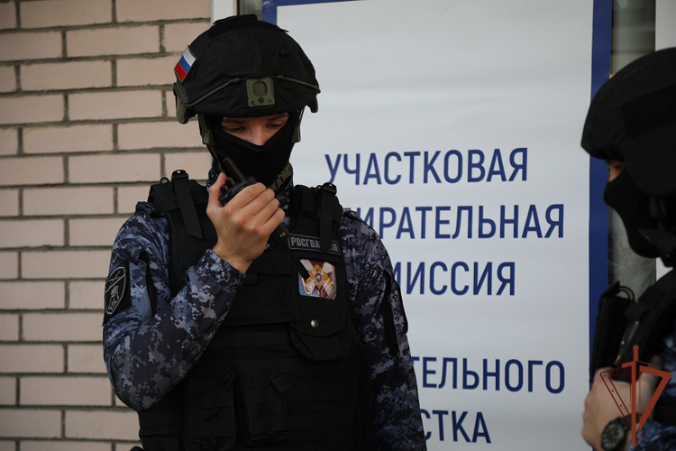 На Дальнем Востоке росгвардейцы обеспечили безопасность во время проведения выборов