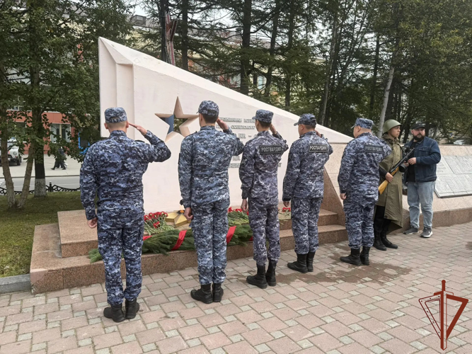 Росгвардейцы на Дальнем Востоке приняли участие в мероприятиях ко дню окончания Второй мировой войны
