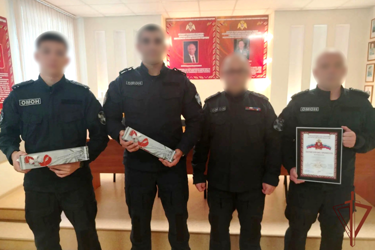 День ОМОН отметили в Уральском округе Росгвардии