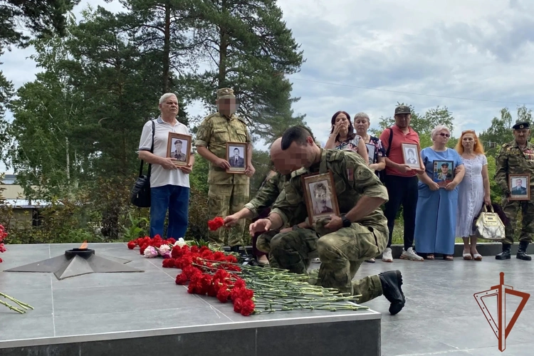 Память ветеранов боевых действий почтили росгвардейцы в Сибири
