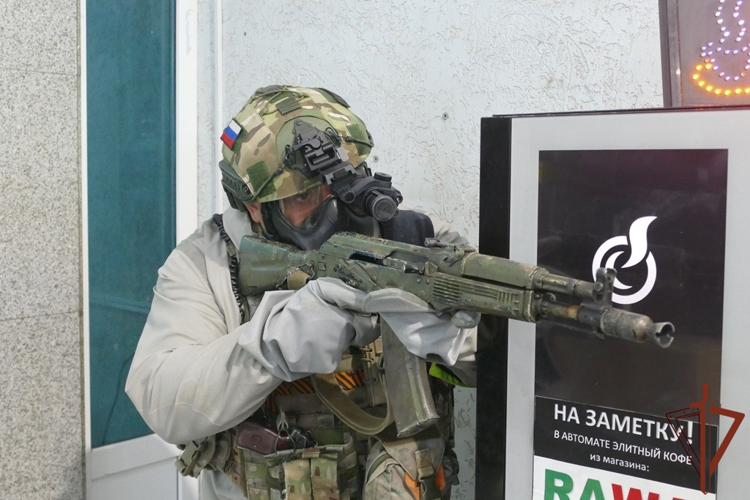 При участии Росгвардии прошло межведомственное учение Оперативного штаба в Томской области