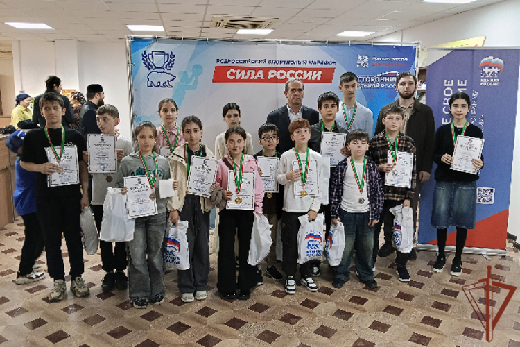 Ученики школы Росгвардии одержали победу на чемпионате Чеченской Республики по шахматам