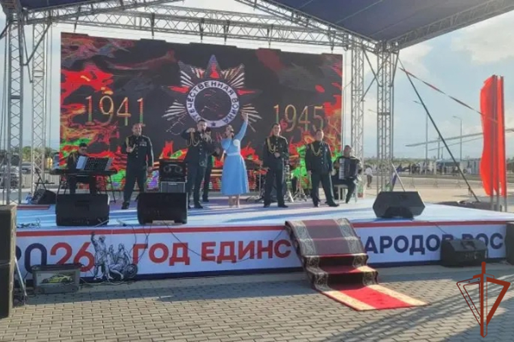 В Дагестане прошли концерты ансамбля песни и пляски Северо-Кавказского ордена Жукова округа Росгвардии